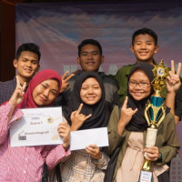 Ajang Kreatifitas, Tim Jurnalistik MAN 7 Jakarta Juara Pertama Dalam Produksi Film Pendek