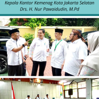 Monitoring Ujian Madrasah Oleh Kepala Kanwil Kemenag Prov. DKI Jakarta &amp; Kepala KanKemenag Kota Jakarta Selatan
