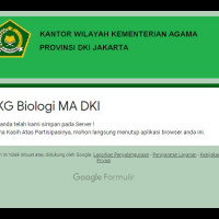 Guru Biologi Madrasah Aliyah DKI Jakarta Ikuti AKG Online di Tengah TFH