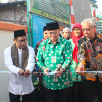 KEPALA KANTOR KEMENTERIAN AGAMA KOTA JAKARTA SELATAN MEMBUKA ELNINO MINI EXPO RISET 2023