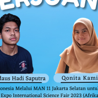 SISWA MAN 11 JAKARTA SELATAN MENJADI PERWAKILAN RISET INTERNASIONAL DI AFRIKA SELATAN