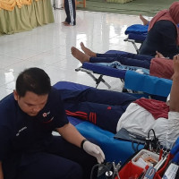Meriahkan HUT RI Ke-73, MAN 16 Jakarta Adakan Donor Darah