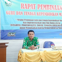 Tanamkan Lima Nilai Budaya Kerja, Guru dan Tenaga Kependidikan Wilayah Jakarta Barat Ikuti Pembinaan